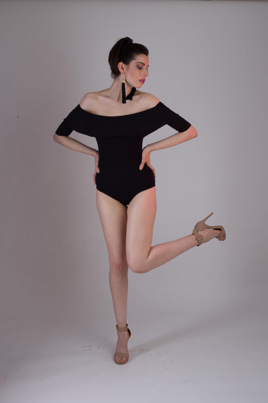BODY SUIT MANGA CAIDA 3/4