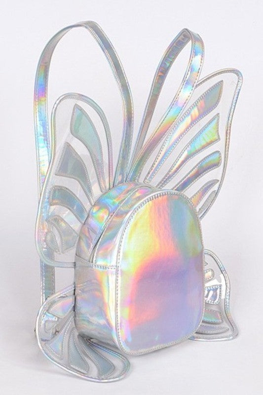 MOCHILA MARIPOSA HOLOGRAMA