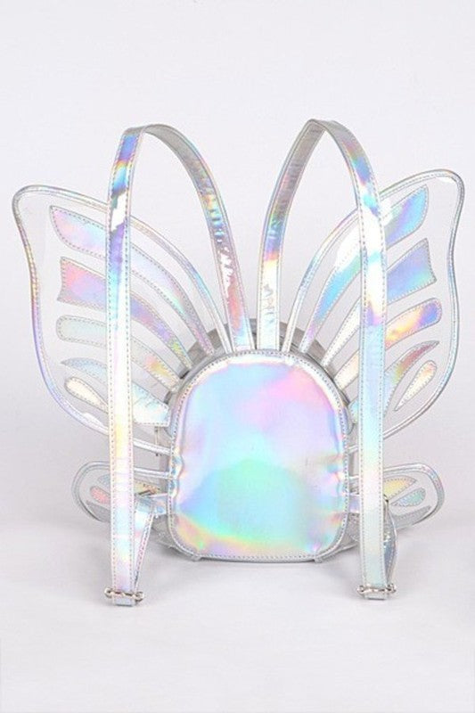 MOCHILA MARIPOSA HOLOGRAMA