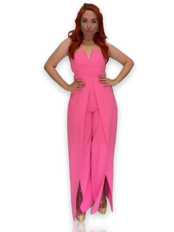 Jumpsuit strapless varios colores
