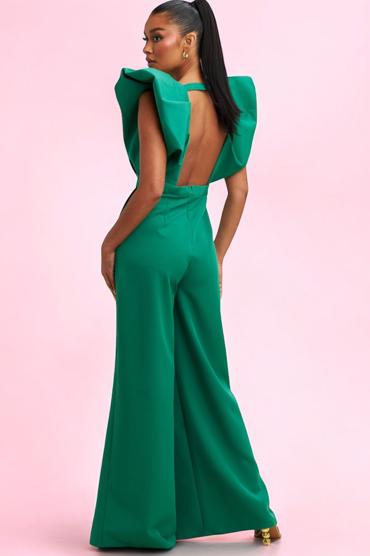 Jumpsuit  Hombreras Xl verde Kelly