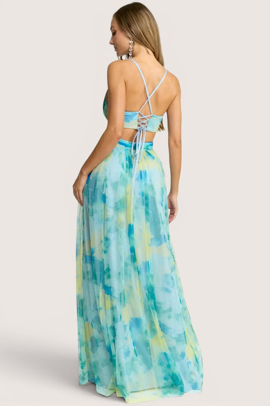Vestido “Aqua Muse”