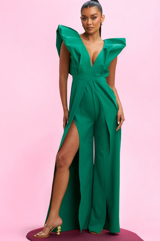 Jumpsuit  Hombreras Xl verde Kelly