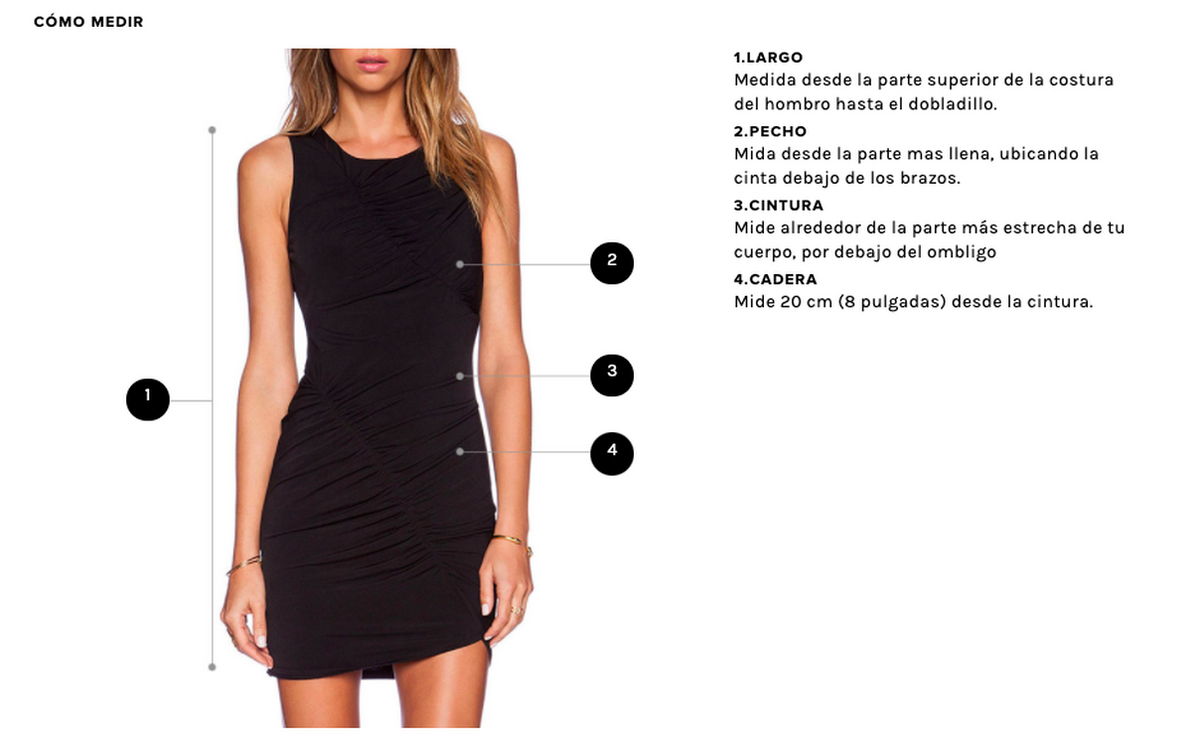 GUIA DE TALLAS – Pink shop by maf