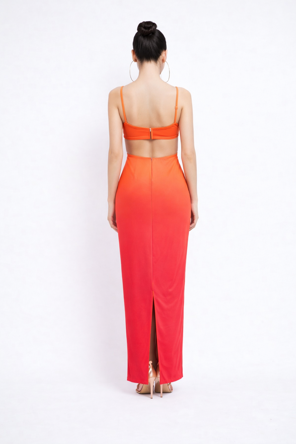 Vestido Largo Degradado Sunset