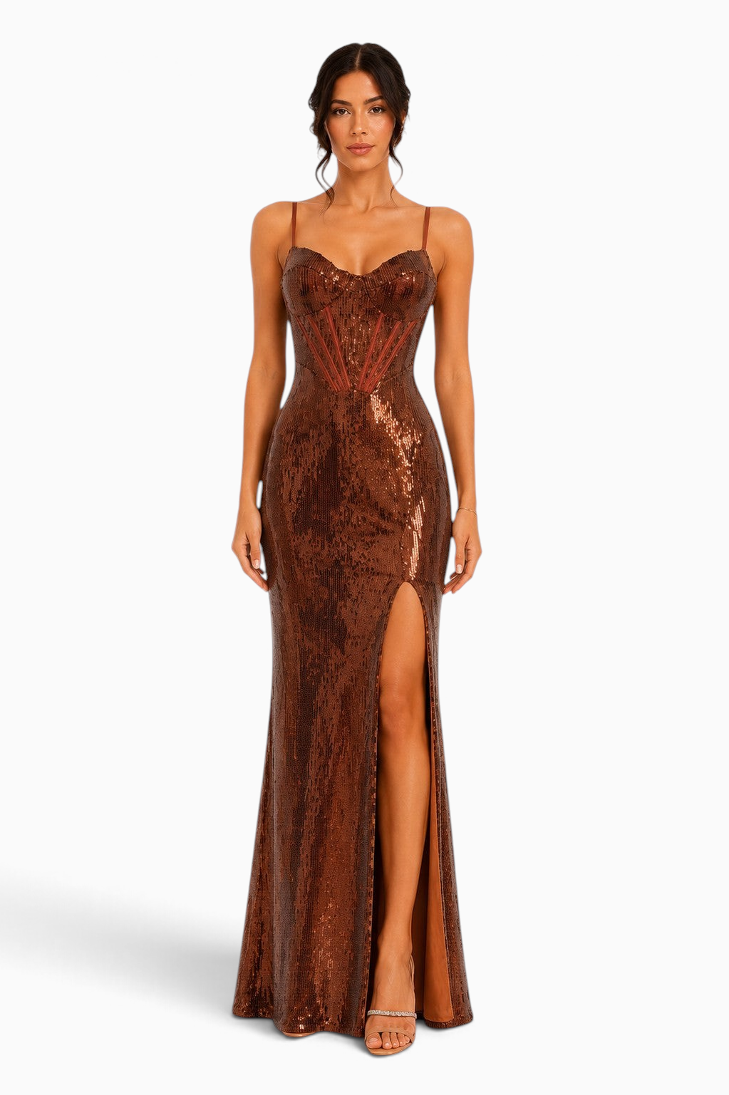 Vestido Aurora Copper