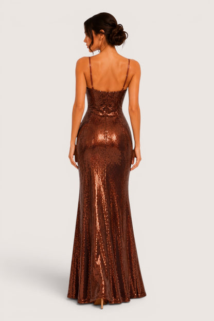 Vestido Aurora Copper