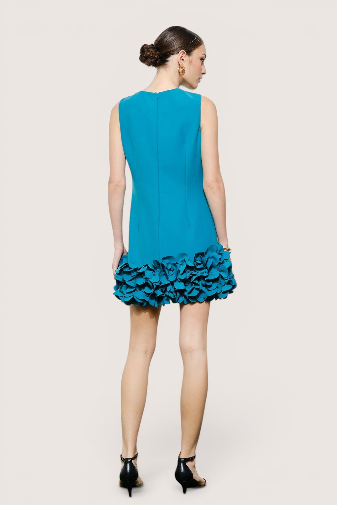Vestido mini espalda