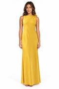 Vestido largo halter