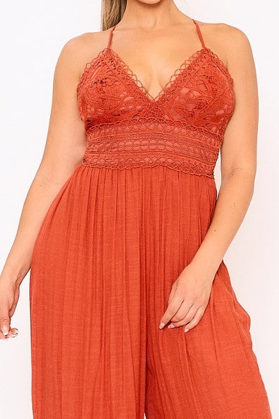 Jumpsuit shedron con crochet