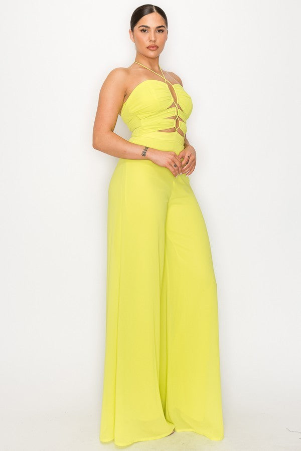 Jumpsuit Lima Escote Cruzado