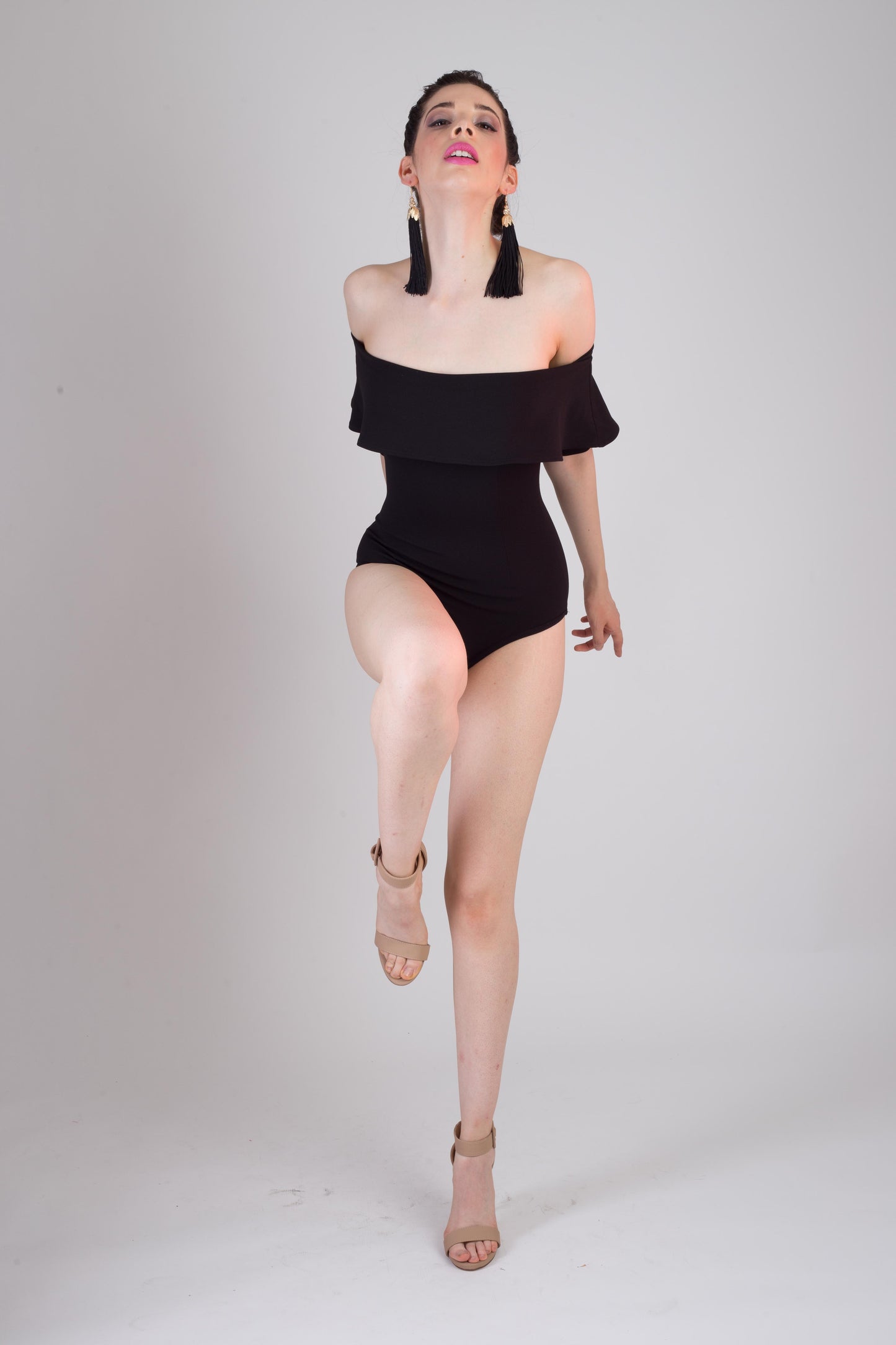 BODY SUIT MANGA CAIDA 3/4