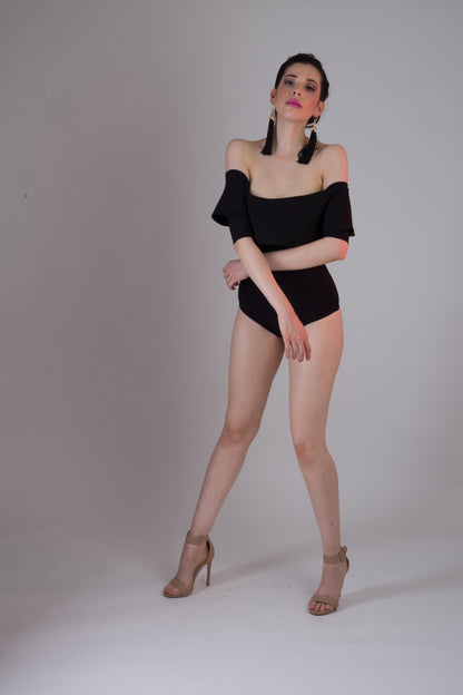 BODY SUIT MANGA CAIDA 3/4