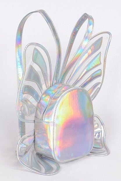 MOCHILA MARIPOSA HOLOGRAMA