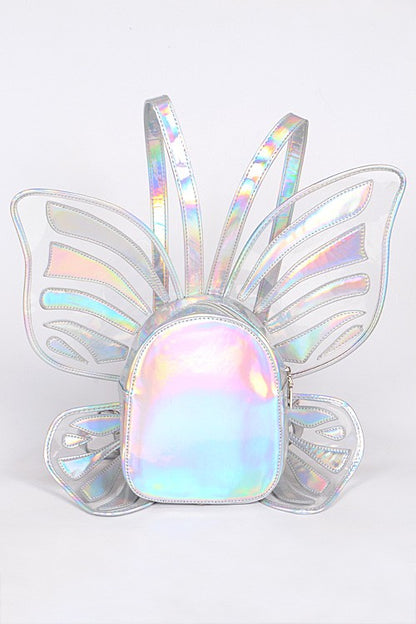 MOCHILA MARIPOSA HOLOGRAMA