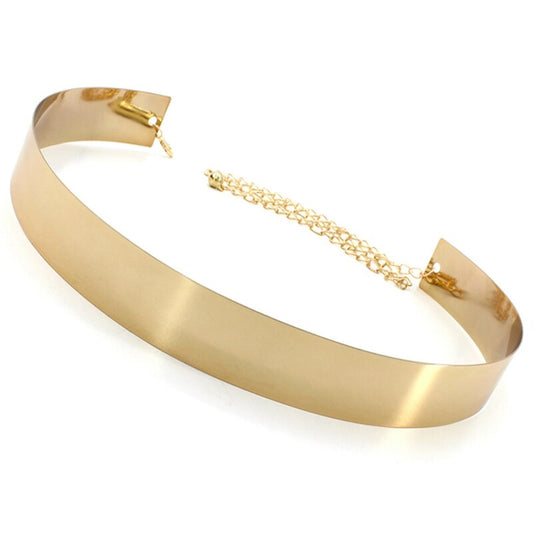 Cinturon Metalico Dorado