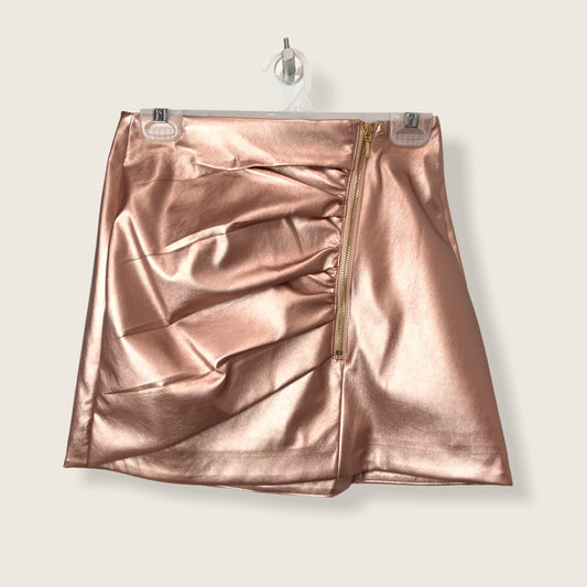 Falda Mini Oro Rosa